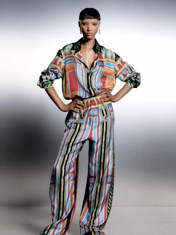LE PALAIS EN FLEUR SILK SHIRT