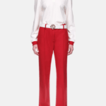 SLIM TAILORED TROUSERS
