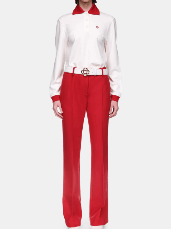 SLIM TAILORED TROUSERS