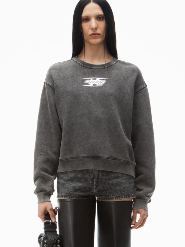BLADE LOGO EMBOSSED SWEATSHIRT