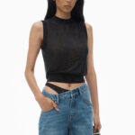 PRE STYLED JEANS WITH LACE BAND