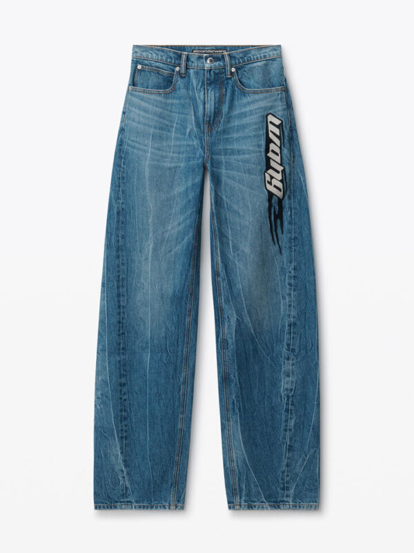 BLADE LOGO BALLOON JEANS