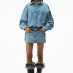PRE-STYLED DENIM DRESS