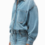 PRE-STYLED DENIM DRESS