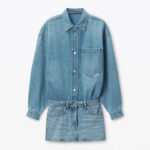 PRE-STYLED DENIM DRESS