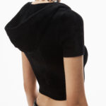 CROPPED ZIPPED HOODIE