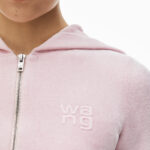 CROPPED ZIPPED HOODIE