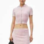 LOGO EMBOSSED MINI SKIRT