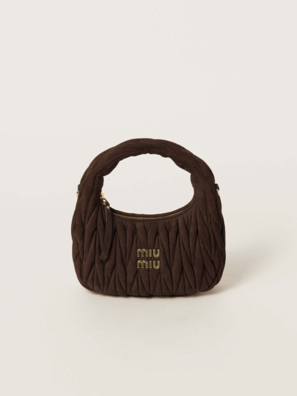 WANDER MATELASSÉ SUEDE BAG