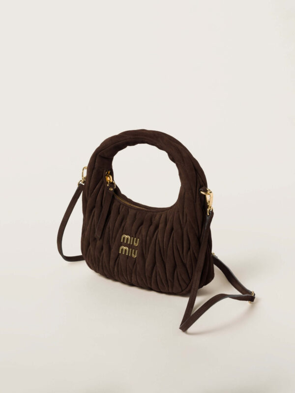 WANDER MATELASSÉ SUEDE BAG