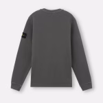 61241 ORGANIC COTTON DIAGONAL FLEECE 'OLD' EFFECT