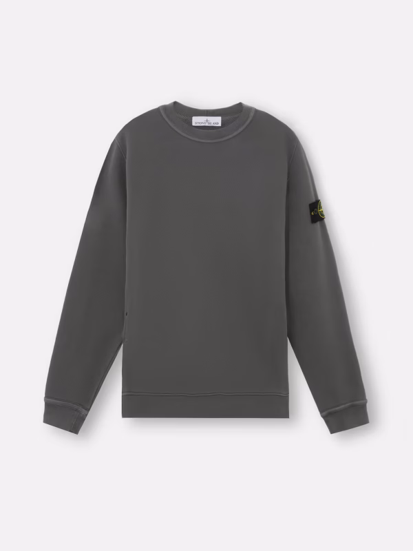 61241 ORGANIC COTTON DIAGONAL FLEECE 'OLD' EFFECT