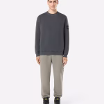 61241 ORGANIC COTTON DIAGONAL FLEECE 'OLD' EFFECT