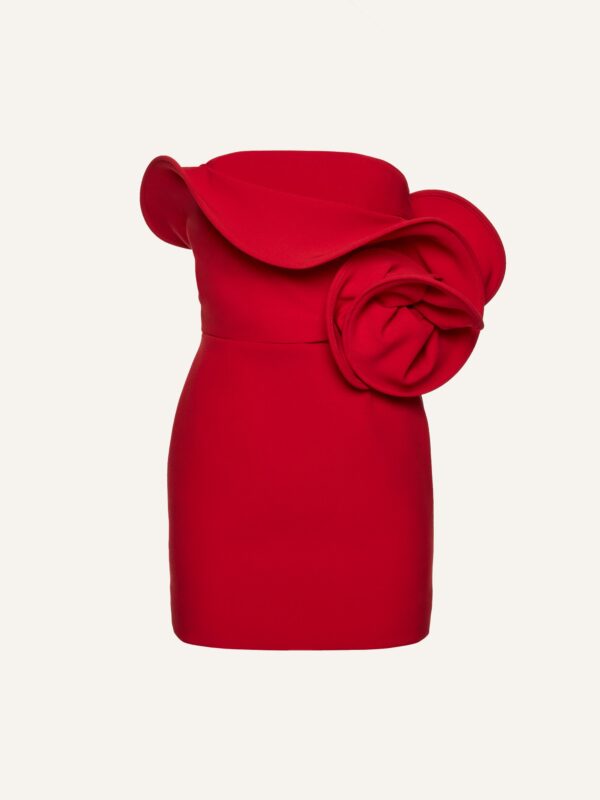 SCULPTURAL MINI DRESS