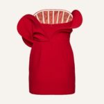 SCULPTURAL MINI DRESS