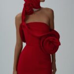 SCULPTURAL MINI DRESS