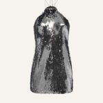 CHOKER SEQUIN MINI DRESS