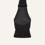 HIGH NECK MOHAIR TOP
