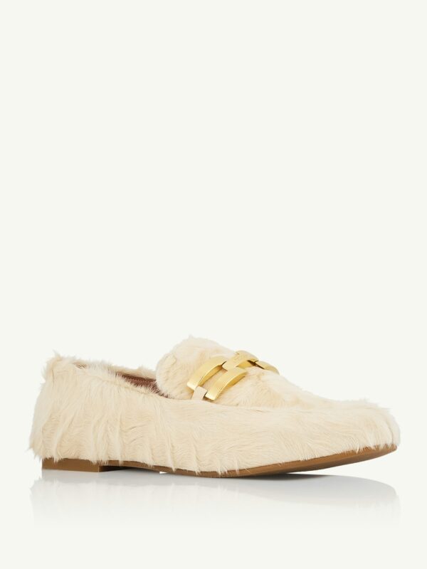 FURRY BRANDI MOCCASSIN