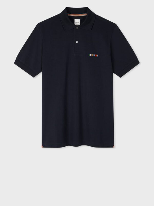 SIGNATURE STRIPES COTTON POLO SHIRT