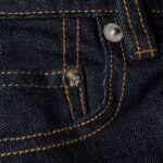 SLIM FIT INDIGO WASH JEANS