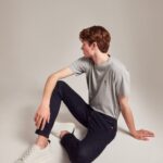 SLIM FIT INDIGO WASH JEANS
