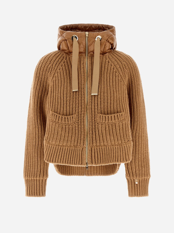 SWEATSHIRT IN INFINITY WOOL AND NYLON ULTRALIGHT