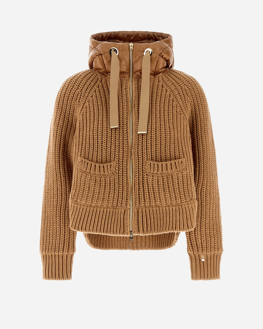 SWEATSHIRT IN INFINITY WOOL AND NYLON ULTRALIGHT