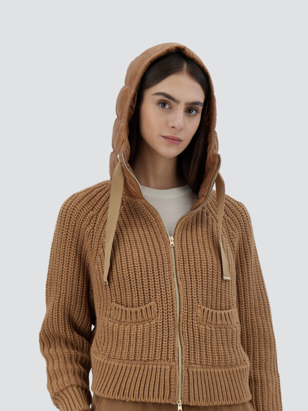SWEATSHIRT IN INFINITY WOOL AND NYLON ULTRALIGHT