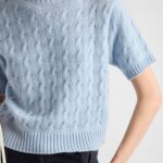 CABLE KNIT CASHMERE SWEATER