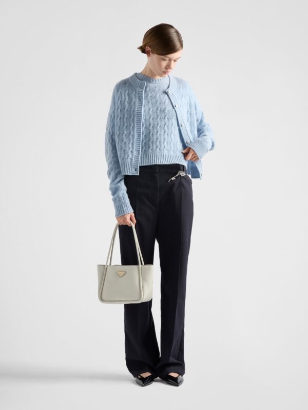 CABLE KNIT CASHMERE SWEATER