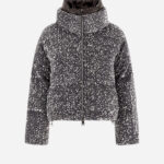 PUFFER IN VELVET PAILLETTES
