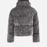 PUFFER IN VELVET PAILLETTES