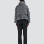 PUFFER IN VELVET PAILLETTES