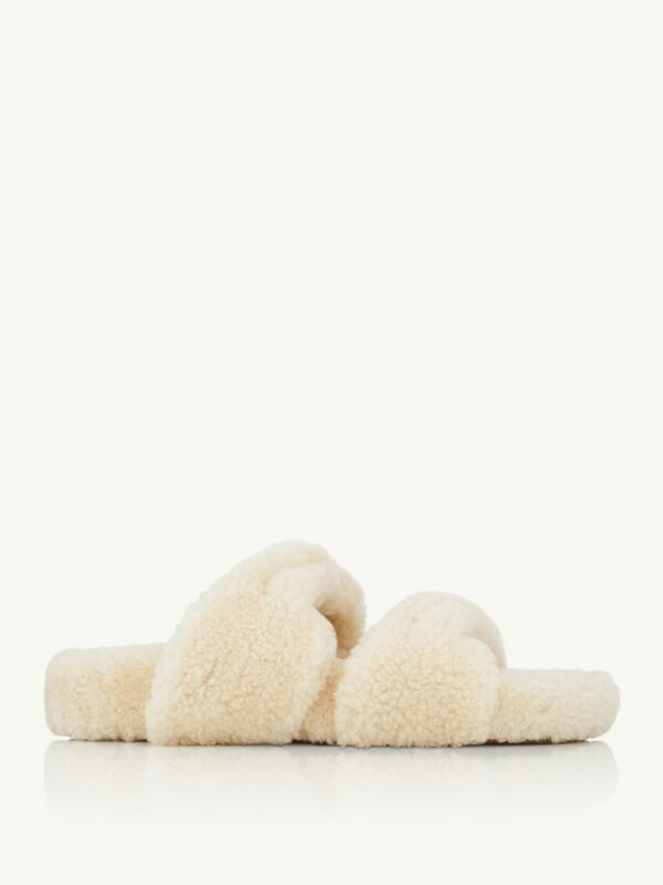 TWIST SHEARLING FOOTBED
