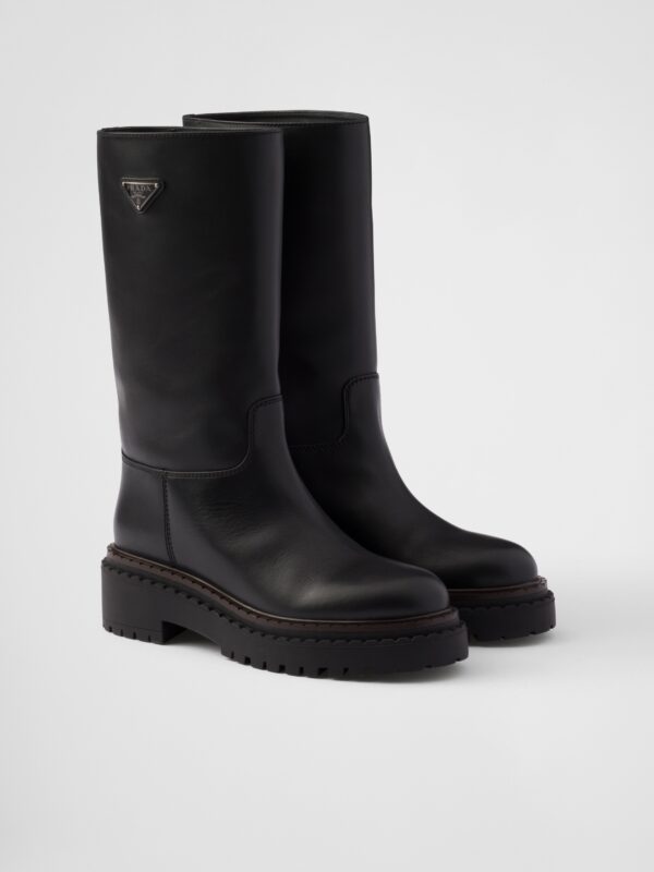 LEATHER BOOTS