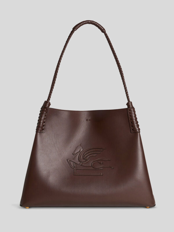 MEDIUM LIBRA TOTE BAG IN LEATHER