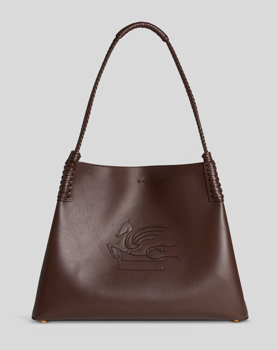 MEDIUM LIBRA TOTE BAG IN LEATHER