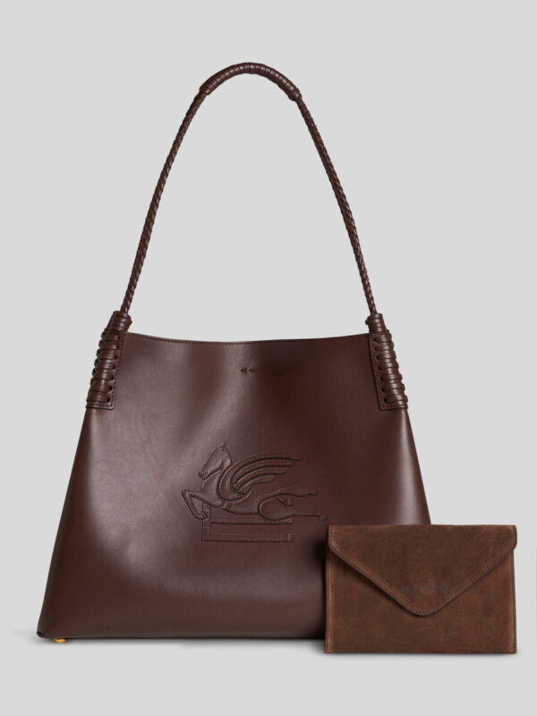 MEDIUM LIBRA TOTE BAG IN LEATHER