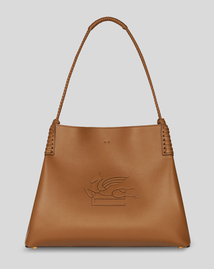 MEDIUM LIBRA TOTE BAG IN LEATHER