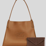 MEDIUM LIBRA TOTE BAG IN LEATHER