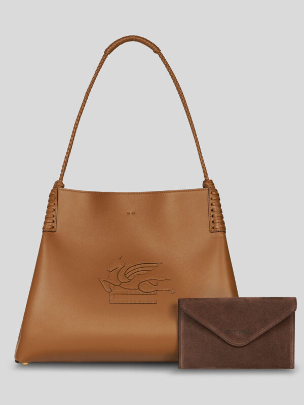 MEDIUM LIBRA TOTE BAG IN LEATHER