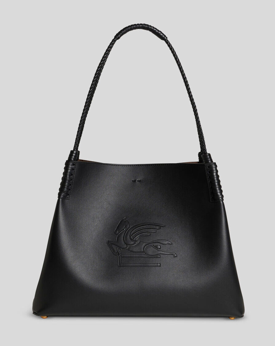 MEDIUM LIBRA TOTE BAG IN LEATHER