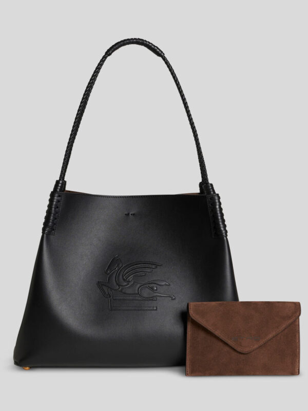 MEDIUM LIBRA TOTE BAG IN LEATHER