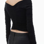 RUCHED PULLOVER