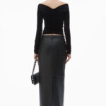 RUCHED PULLOVER
