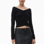 RUCHED PULLOVER