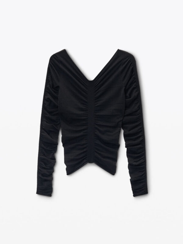 RUCHED PULLOVER