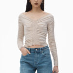 RUCHED PULLOVER