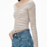 RUCHED PULLOVER